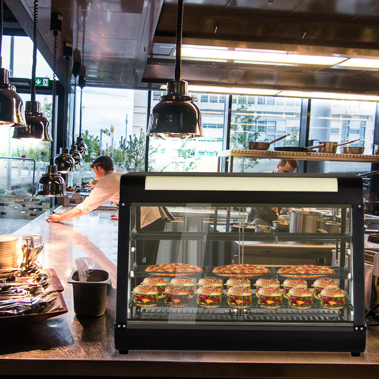 Prep & Savour 35Inch Commercial Food Warmer Display, Countertop Food